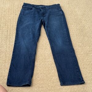 Levi's Men's Dark Blue Straight Jeans